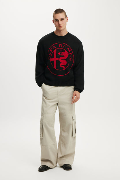 Alfa Romeo Box Fit Crew Knit