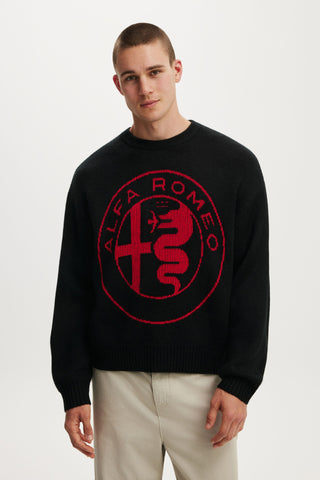 Alfa Romeo Box Fit Crew Knit