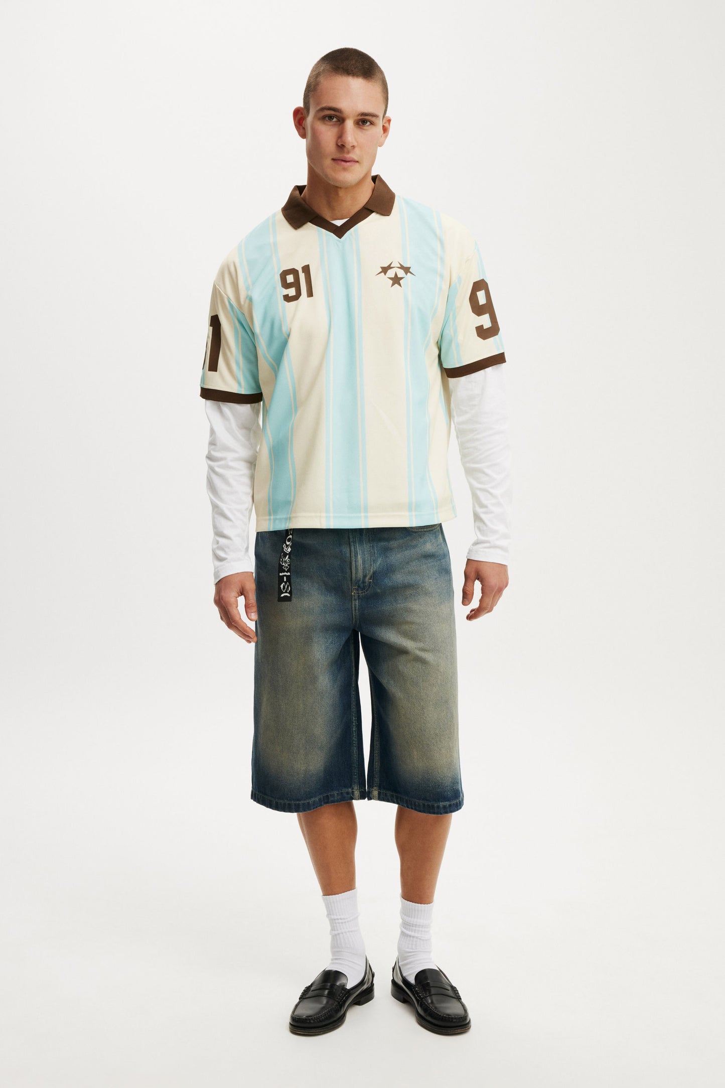 Cropped Sports Jersey