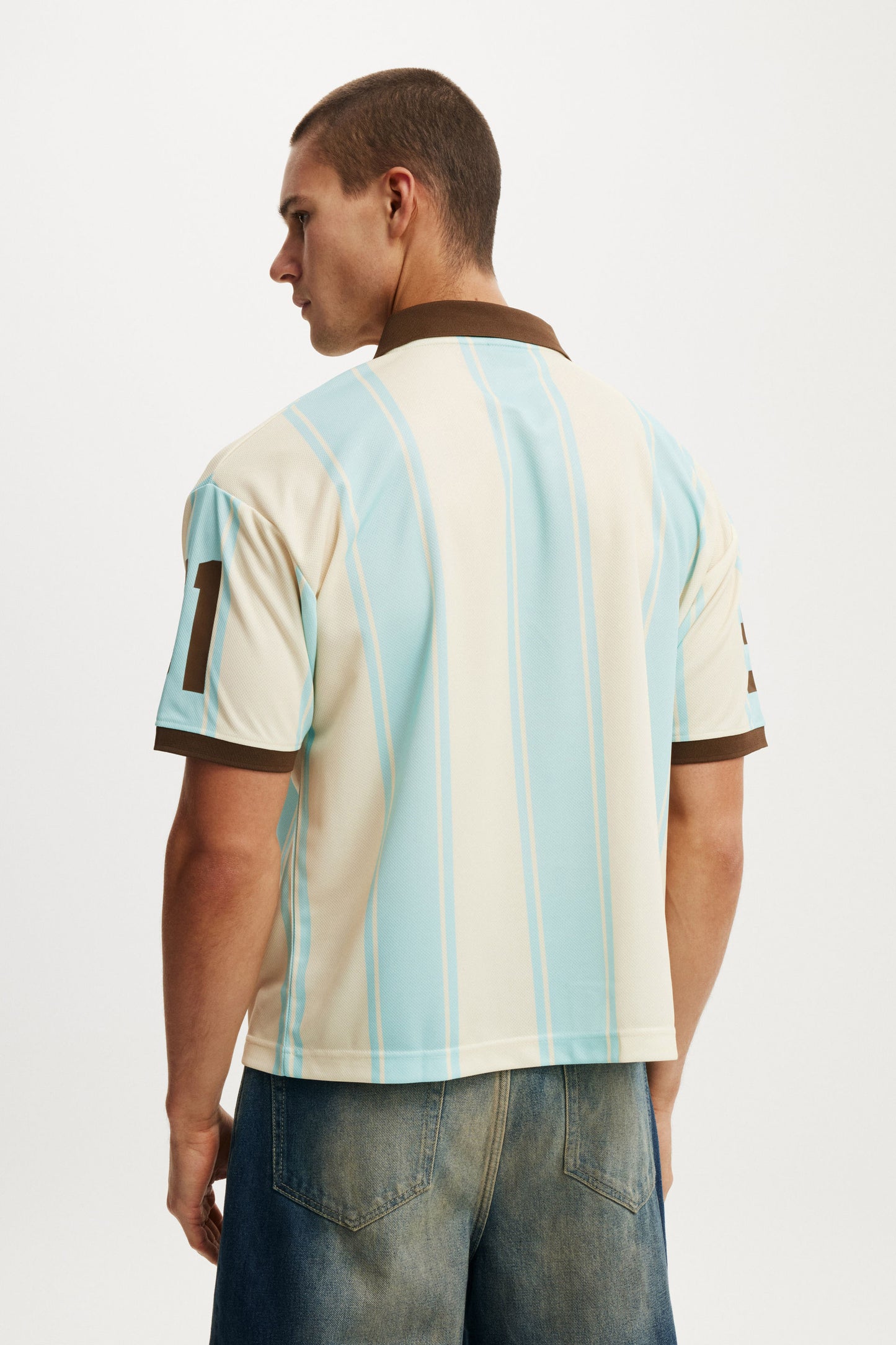 Cropped Sports Jersey