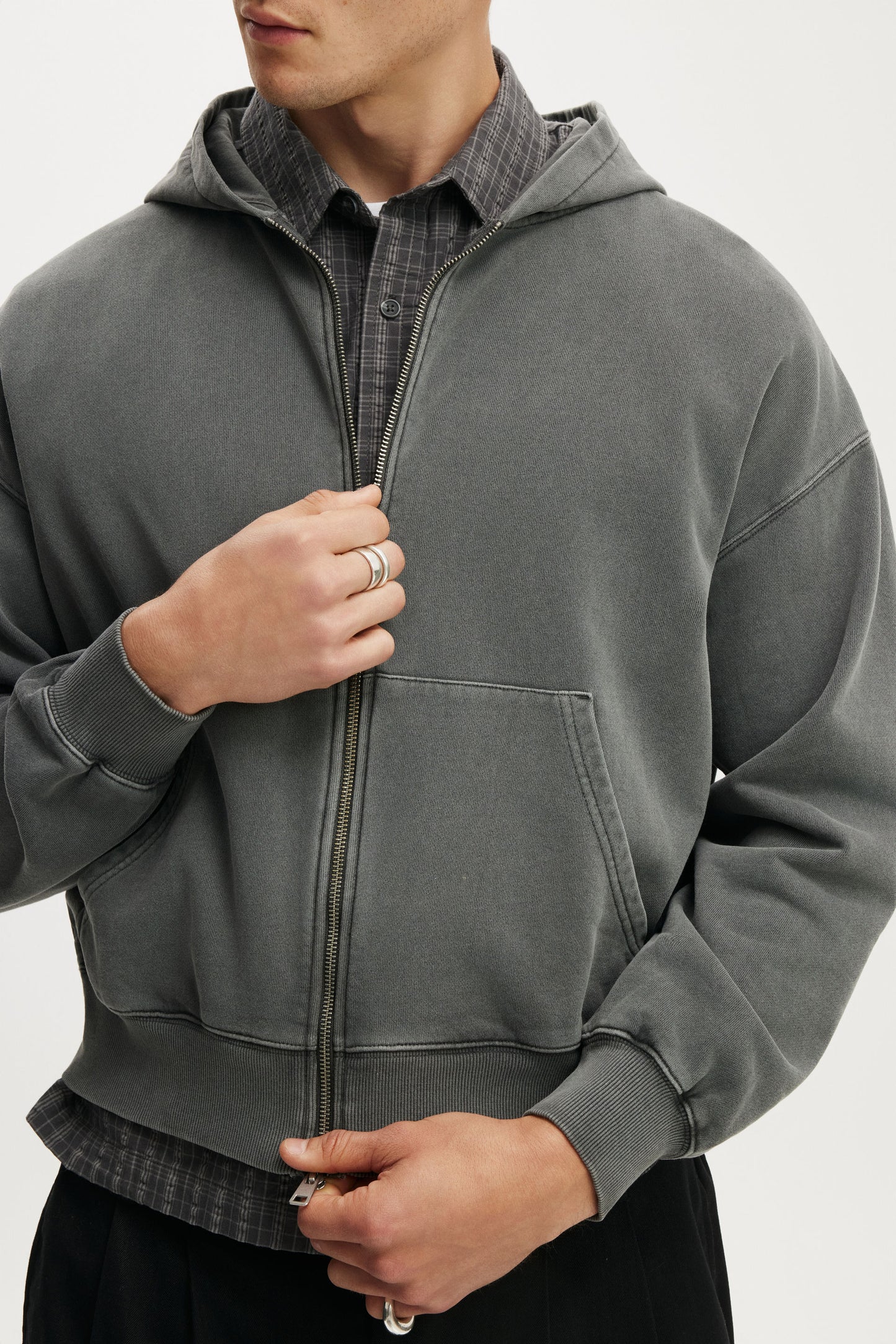 Zip Up Hoodie