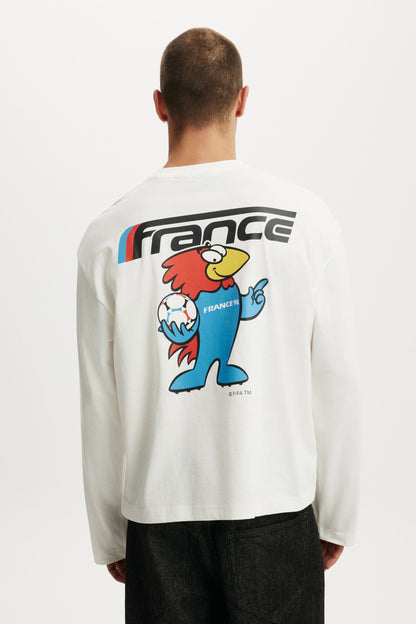 Cropped Fit FIFA Long Sleeve T-Shirt