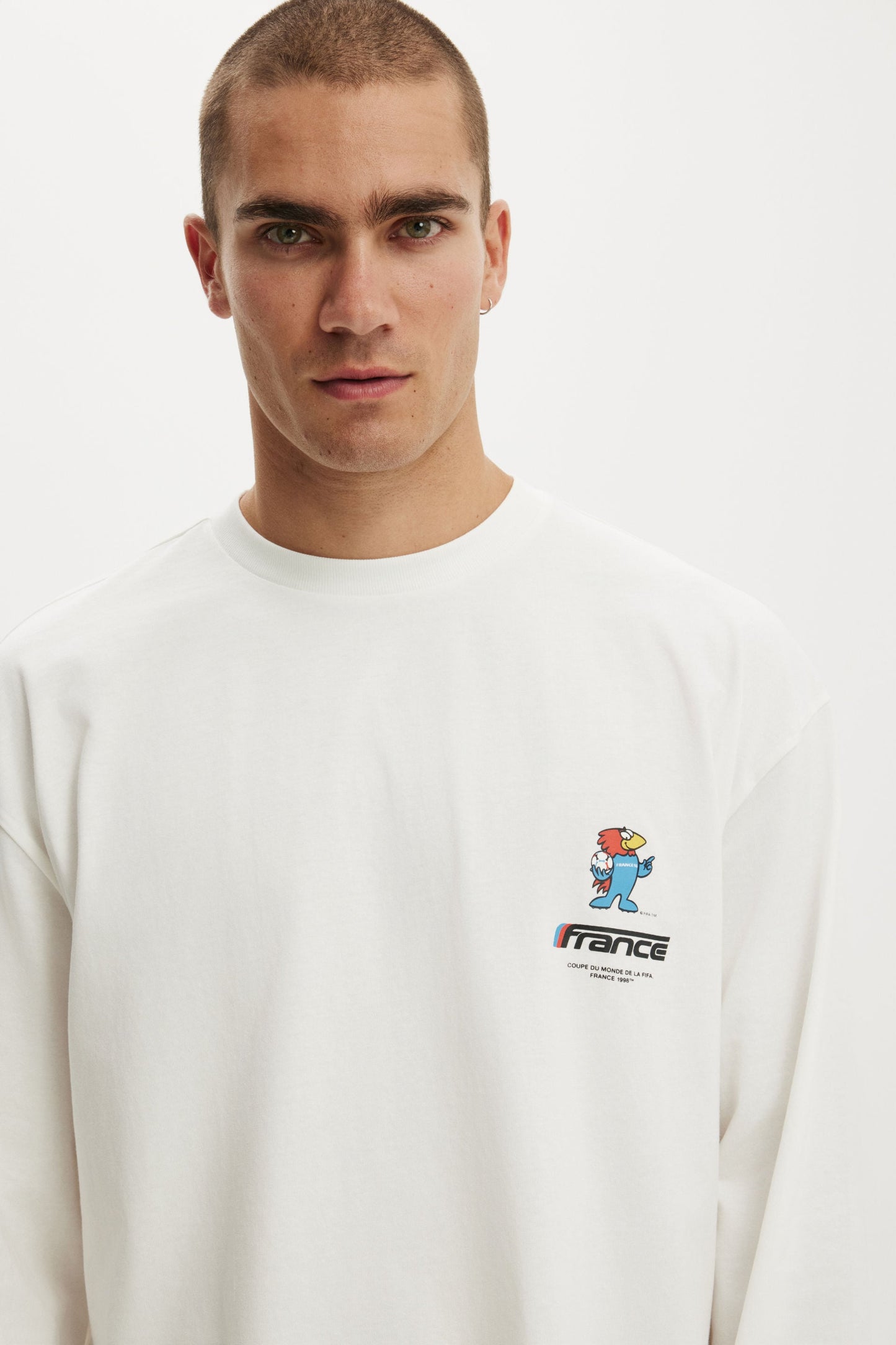 Cropped Fit FIFA Long Sleeve T-Shirt