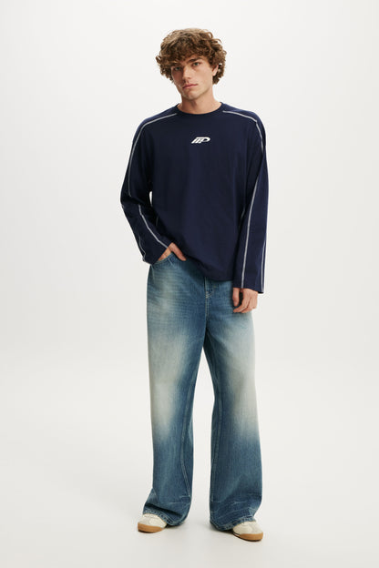 Regular Fit Graphic Ls T-Shirt