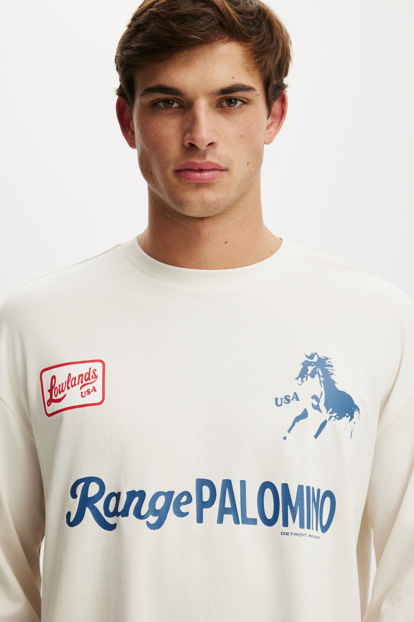 Regular Fit Graphic Ls T-Shirt