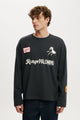 Regular Fit Graphic Ls T-Shirt