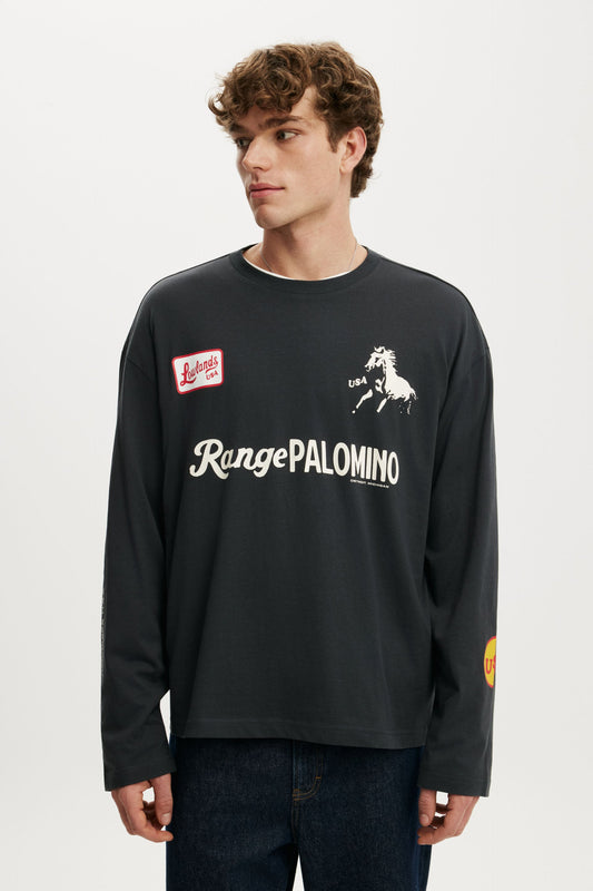 Regular Fit Graphic Ls T-Shirt