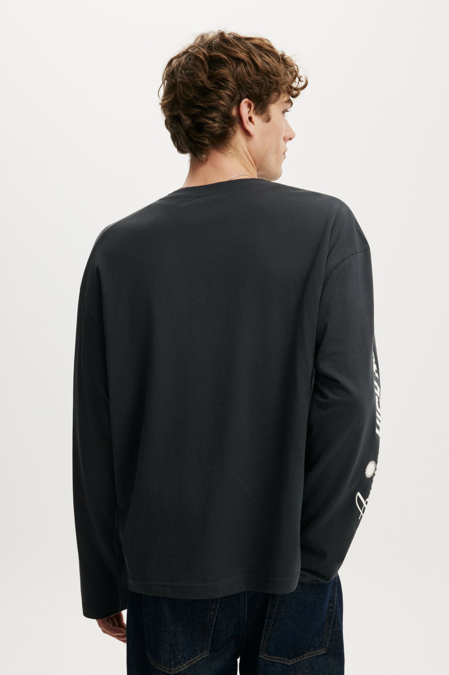 Regular Fit Graphic Ls T-Shirt
