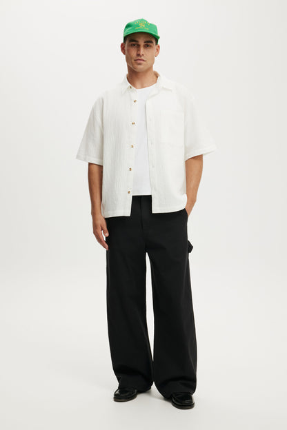 Boxy Fit Short Sleeve Shirt