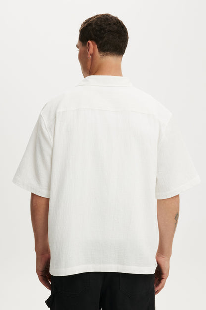 Boxy Fit Short Sleeve Shirt