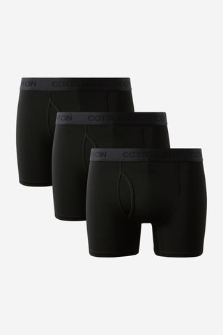 3 Pack Mens Comfort Stretch Boxer Brief