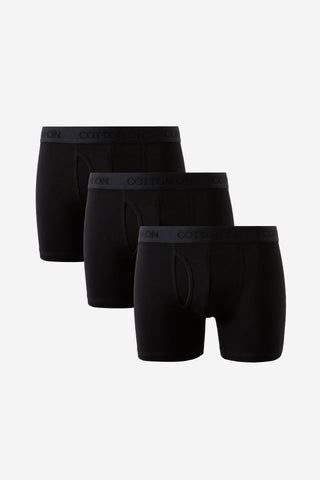 3 Pack Mens Organic Cotton Boxer Brief