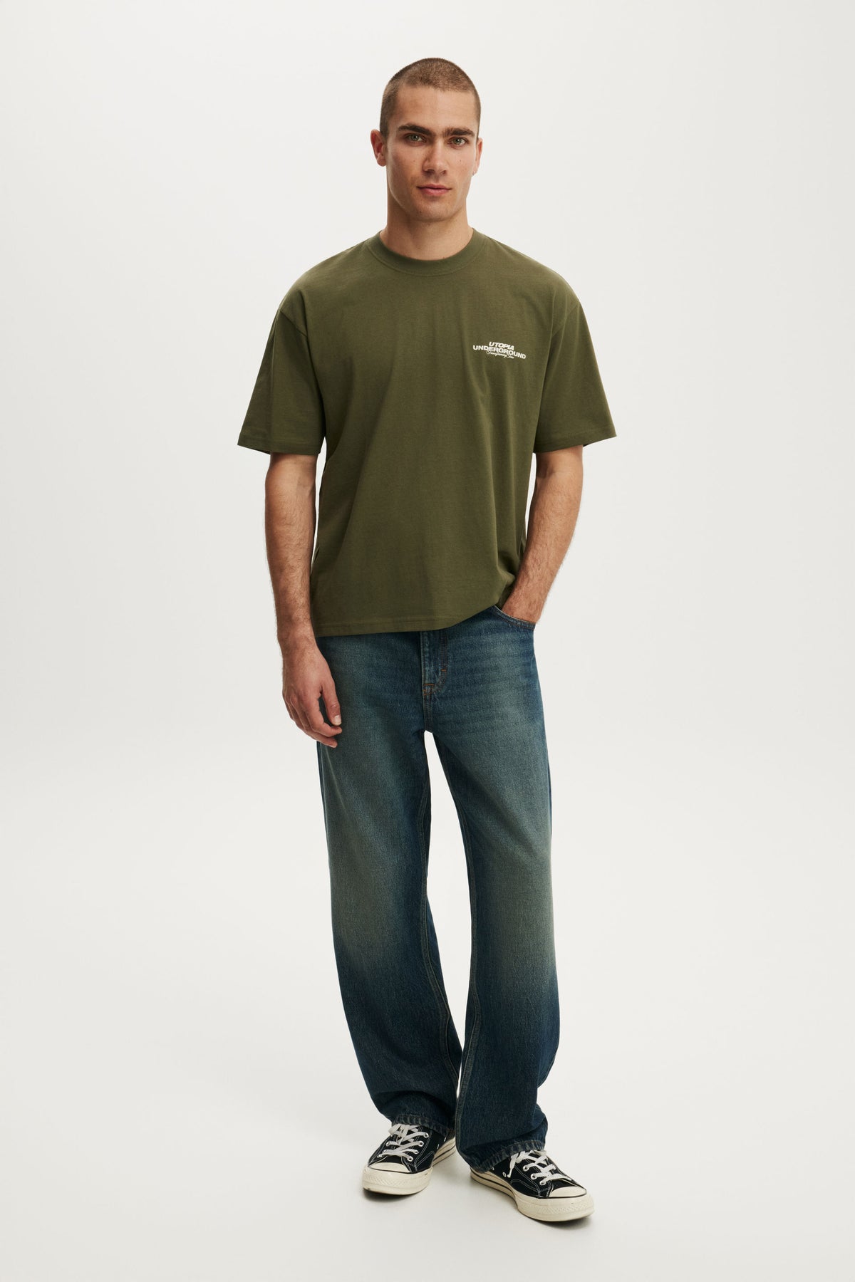 Everyday Fit Text T-Shirt