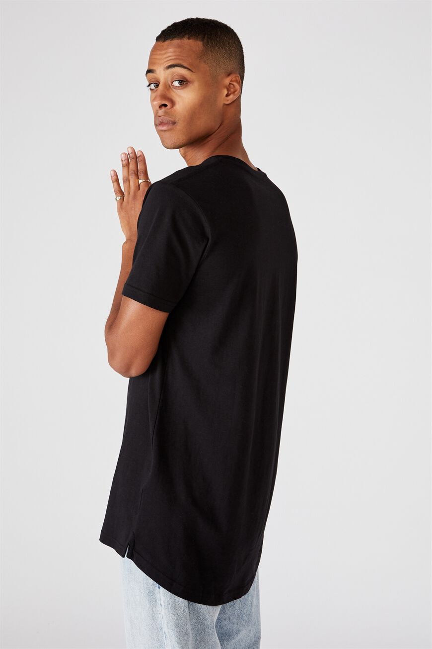 Essential Longline Scoop T-Shirt