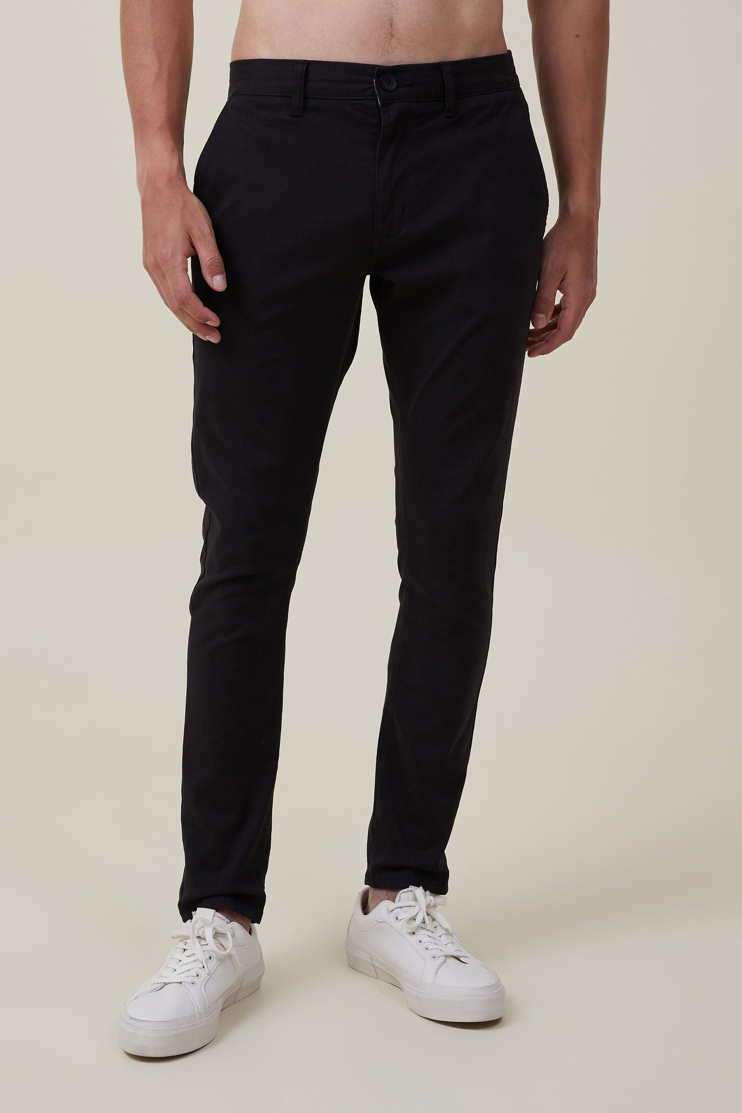Cal&ccedil;a Skinny Stretch Chino