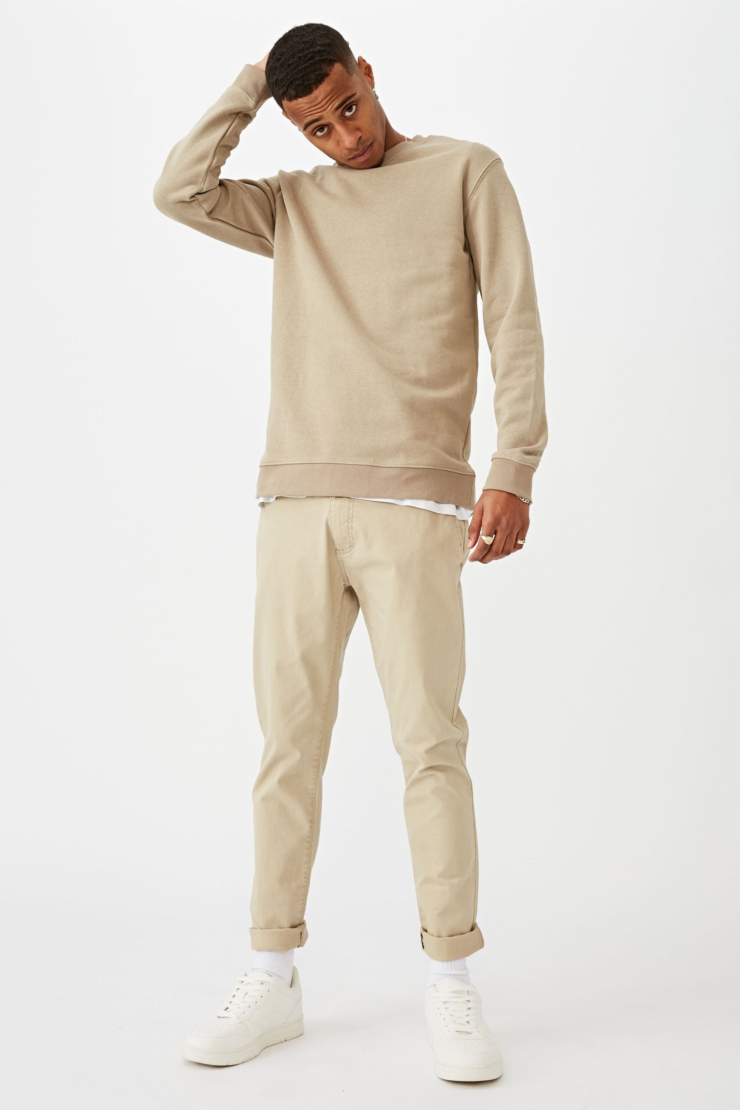 Cal&ccedil;a Skinny Stretch Chino