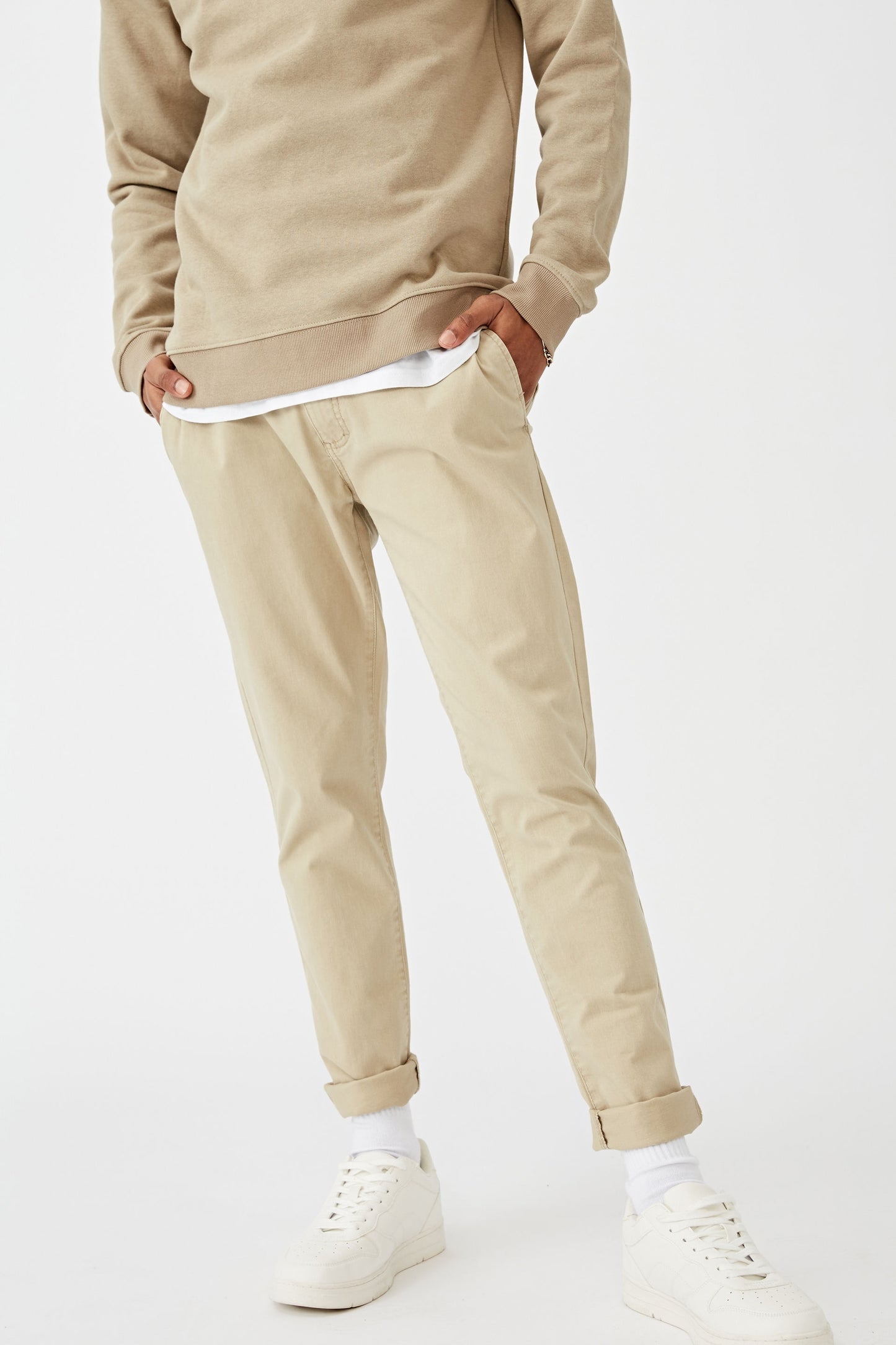 Cal&ccedil;a Skinny Stretch Chino