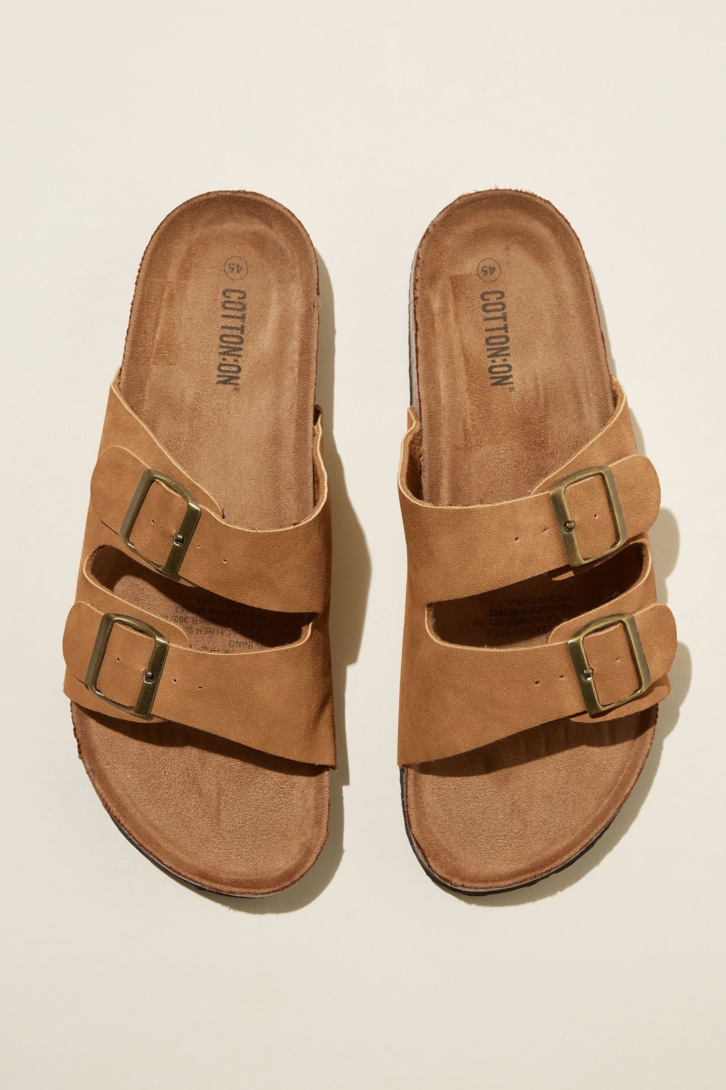 Double Buckle Sandal