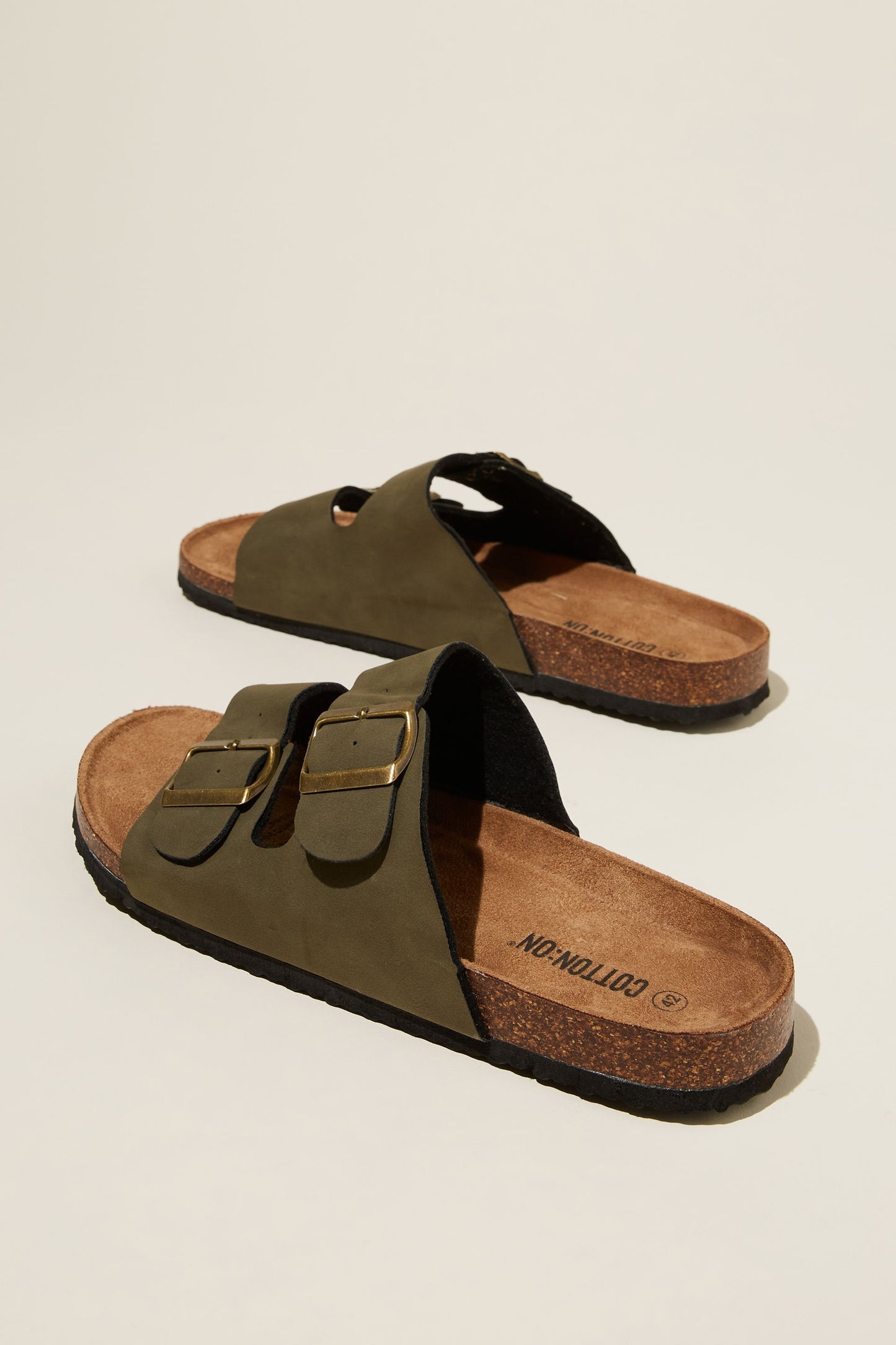 Double Buckle Sandal