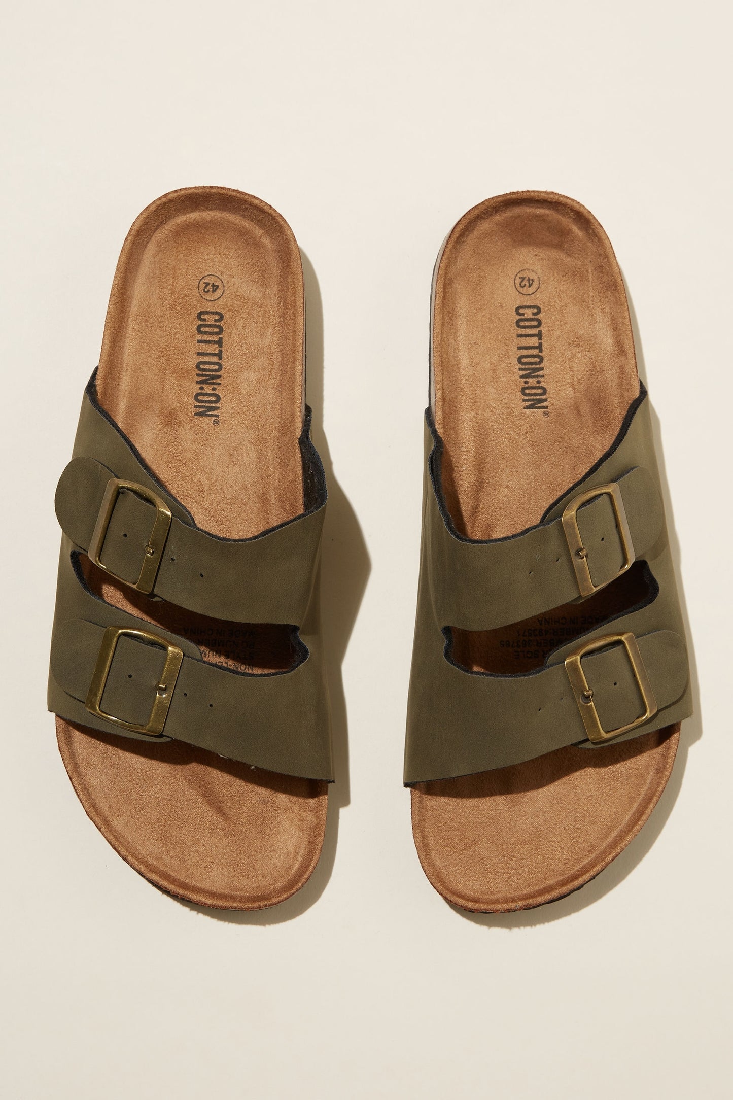 Double Buckle Sandal