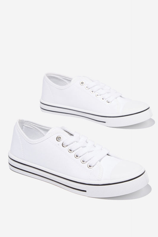Harlow Lace Up Plimsoll
