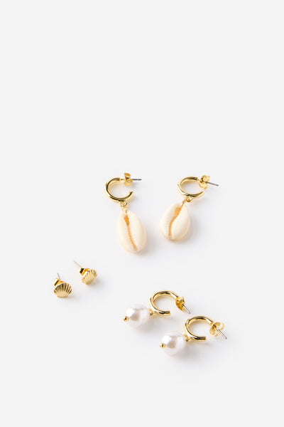 3Pk Mid Earring