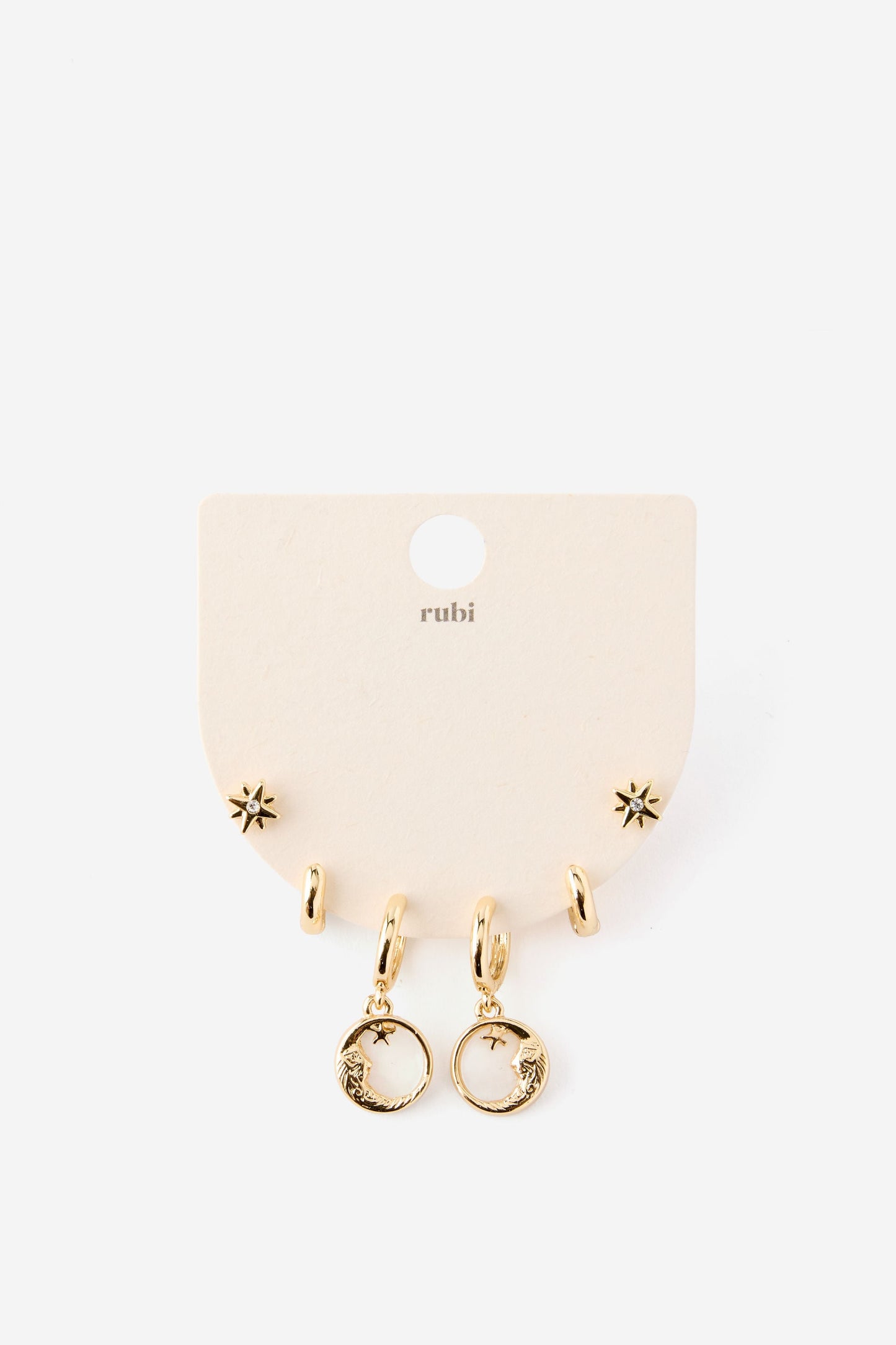 3Pk Mid Earring