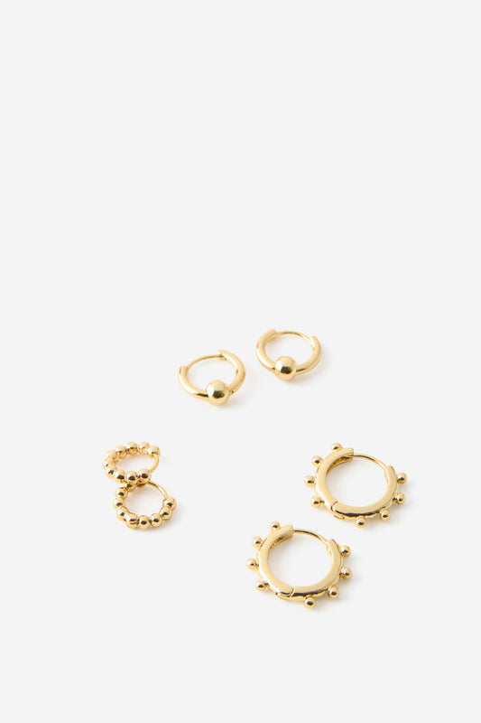 3Pk Mid Earring