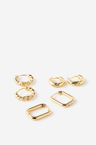 3Pk Mid Earring