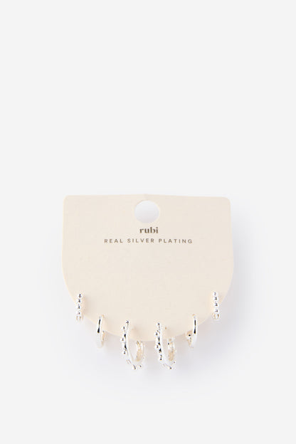 3Pk Mid Earring