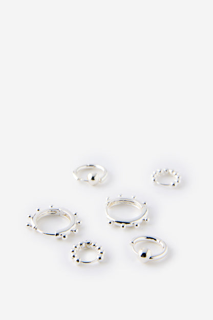 3Pk Mid Earring