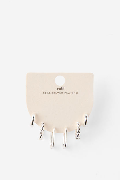 3Pk Mid Earring