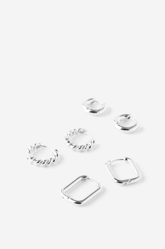 3Pk Mid Earring
