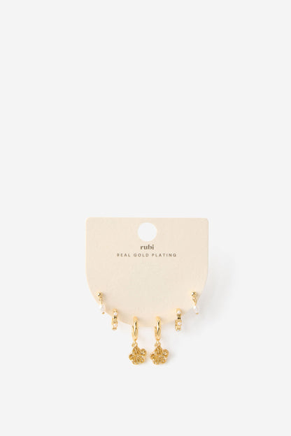 3Pk Mid Earring