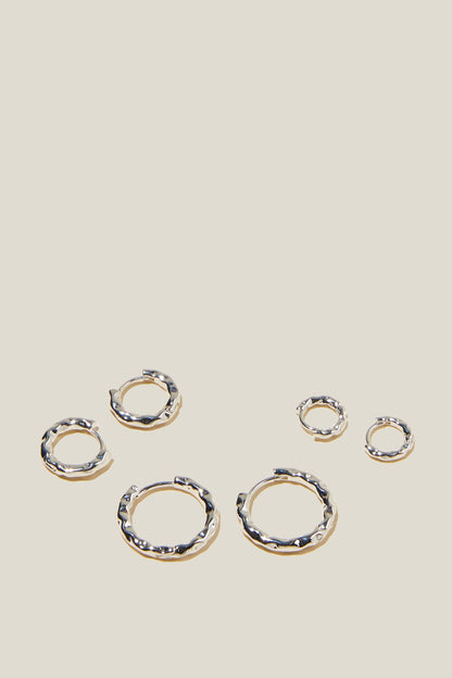 3Pk Mid Earring