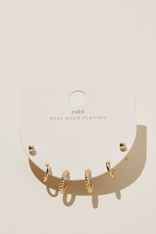 3Pk Small Earring
