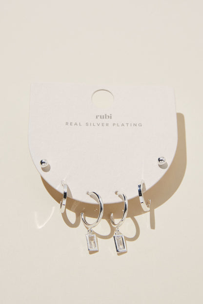 3Pk Small Earring