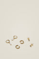 3Pk Small Earring
