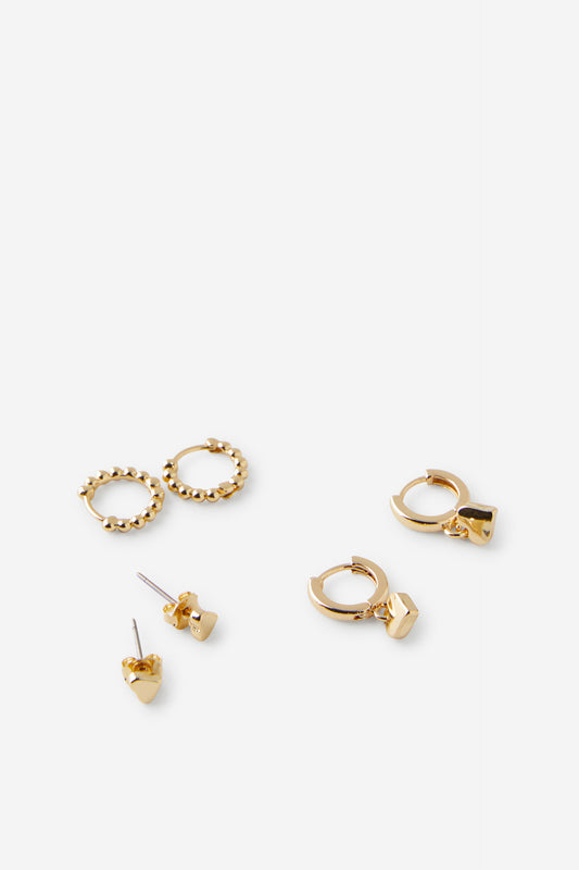 3Pk Small Earring
