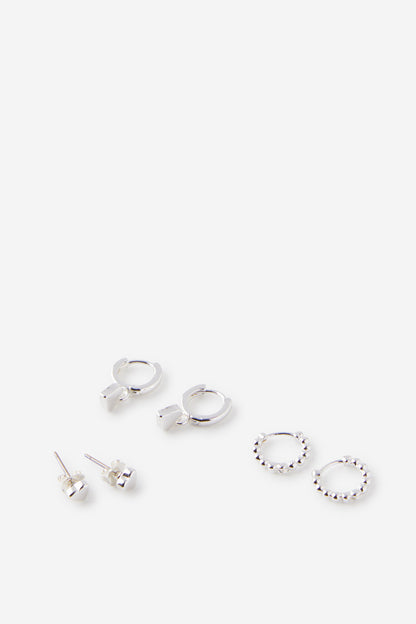 3Pk Small Earring