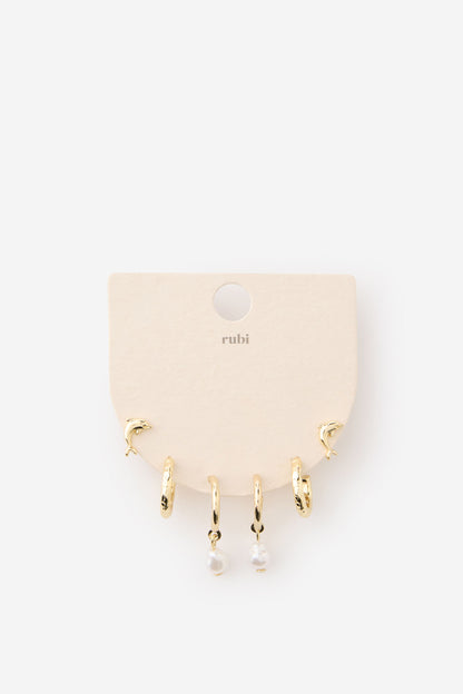 3Pk Small Earring