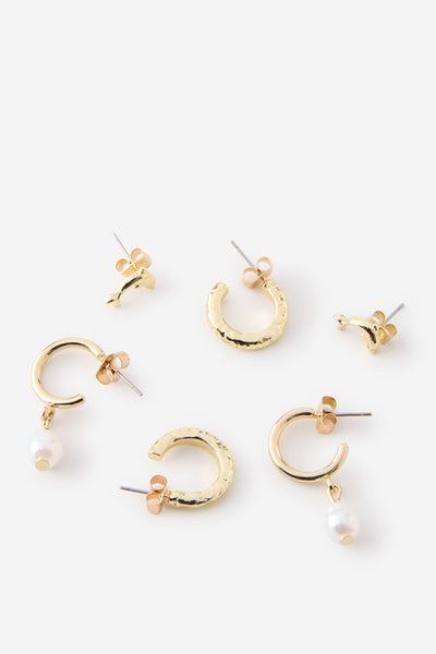3Pk Small Earring