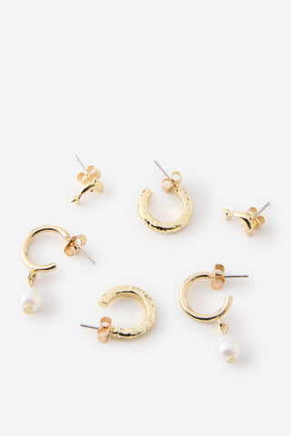 3Pk Small Earring