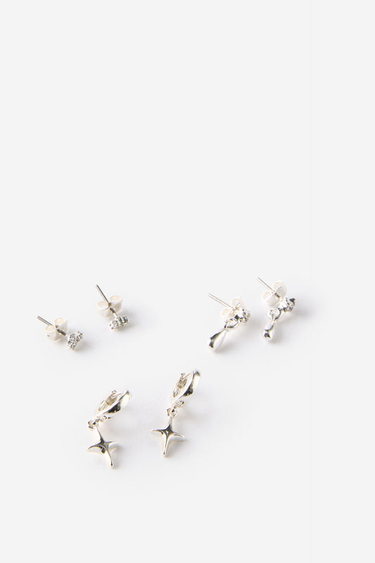 3Pk Small Earring