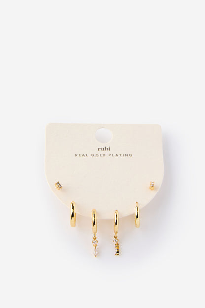 3Pk Small Earring