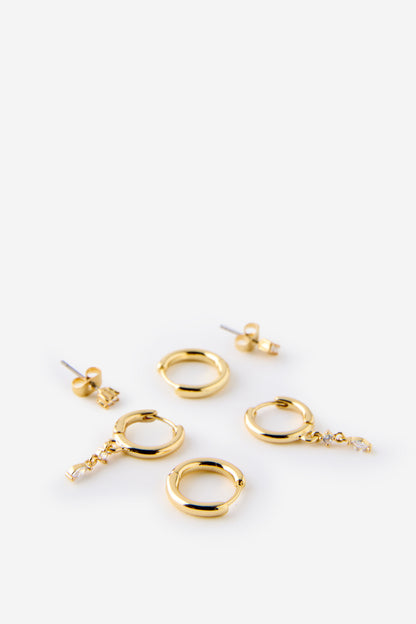 3Pk Small Earring