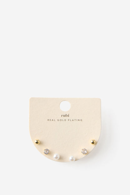 3Pk Small Earring