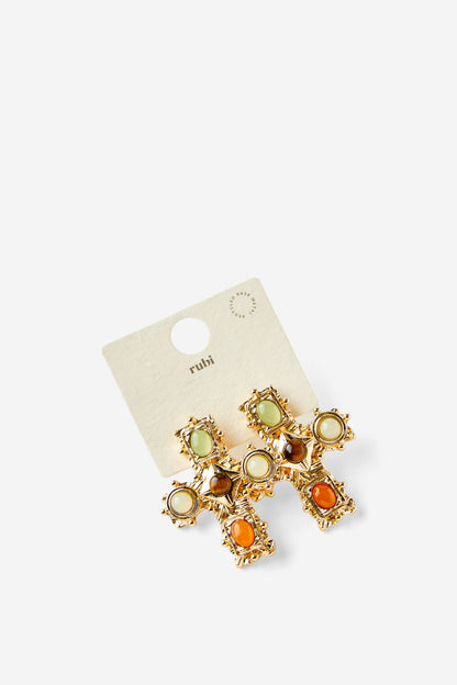 Mid Charm Earring