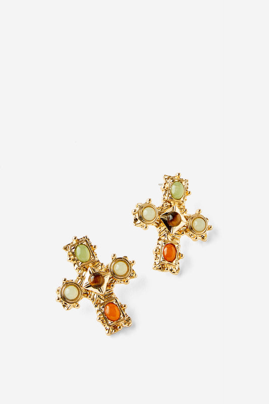 Mid Charm Earring