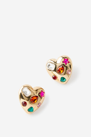 Mid Charm Earring